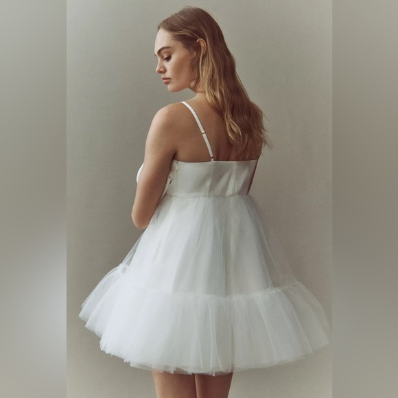 Hutch Dramatic Bow Tulle Mini Dress - Picture 2 of 2